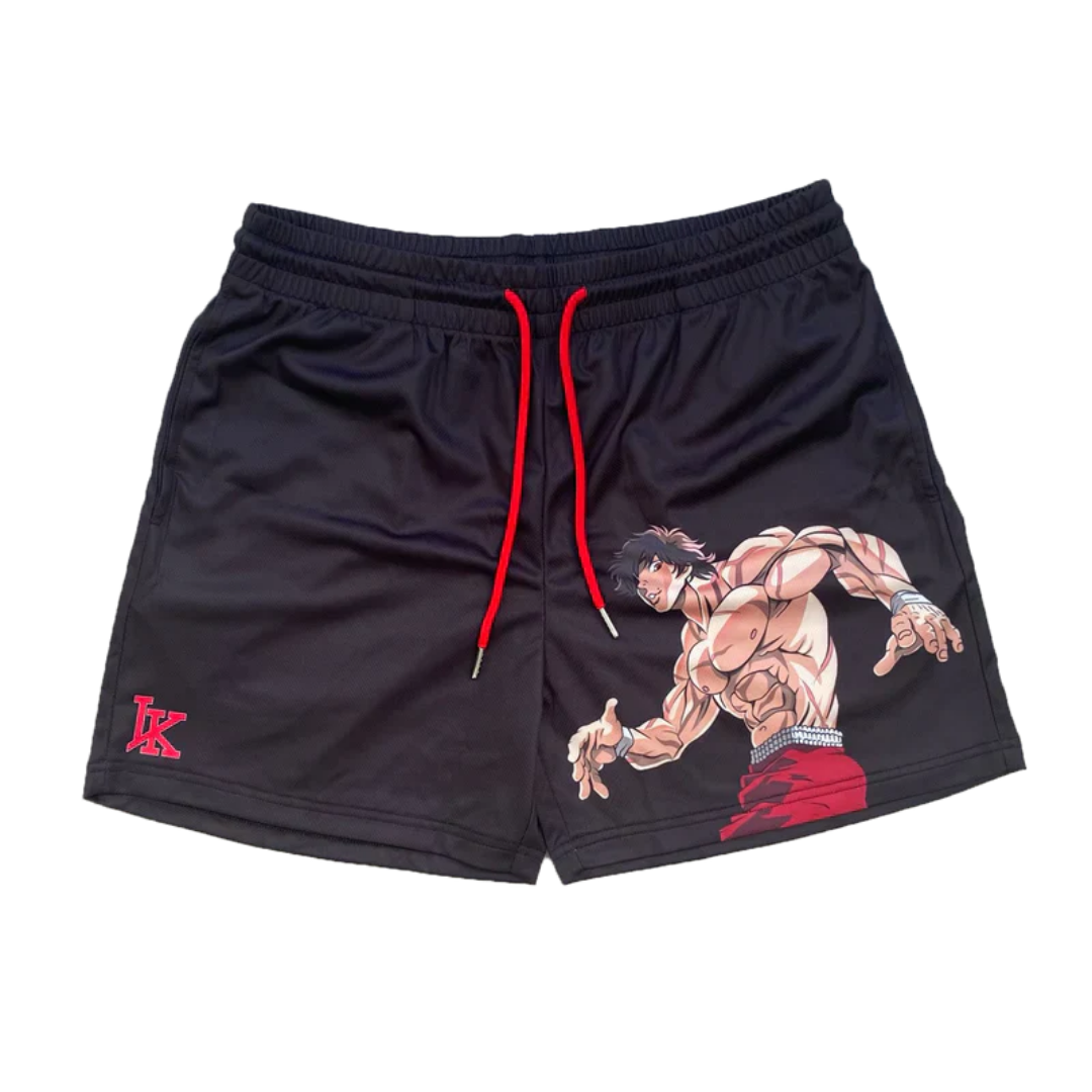 Baki Hanma Gym Shorts